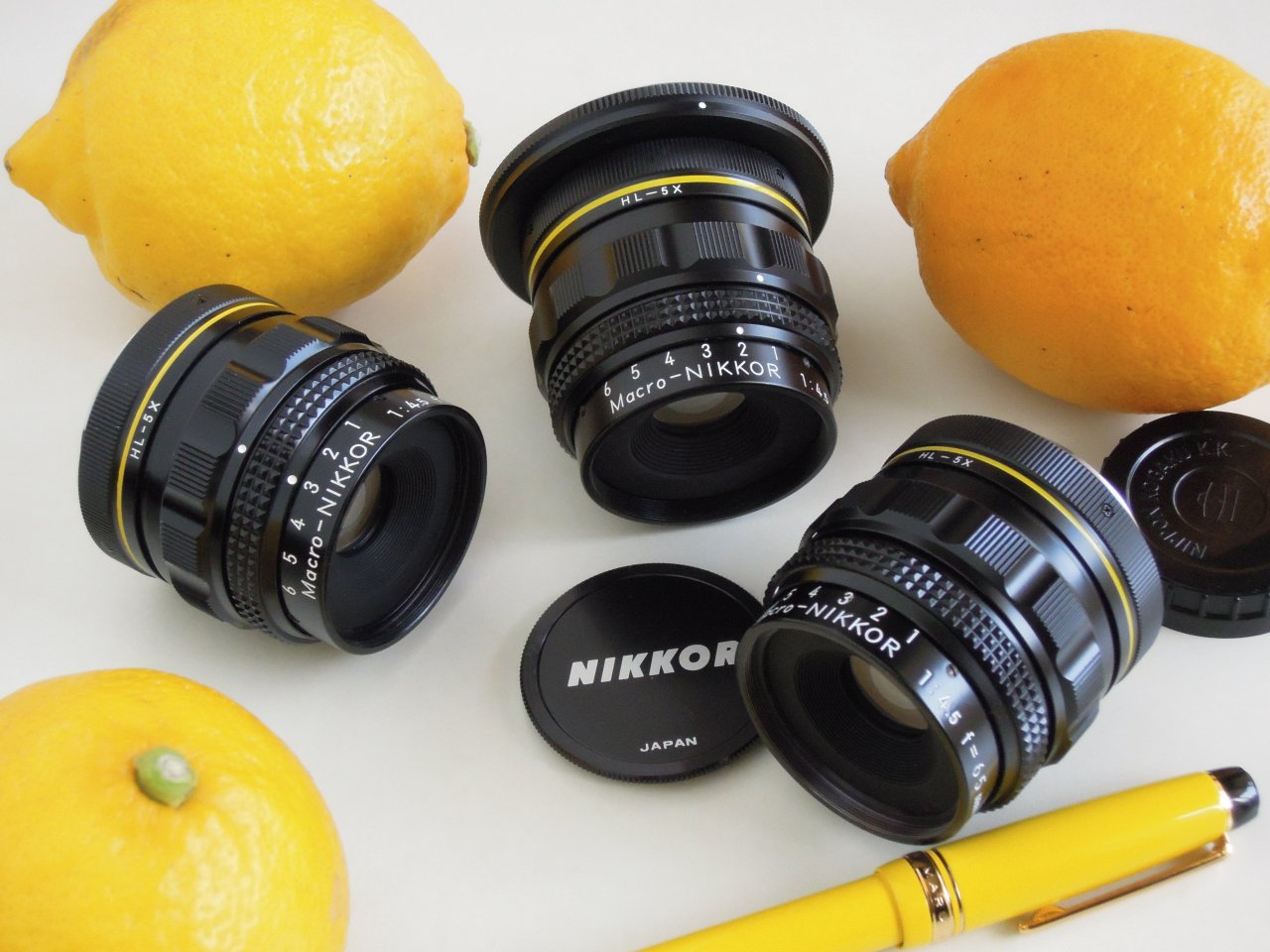 MACRO Nikkor 65mm F4.5 Lemon Yellow