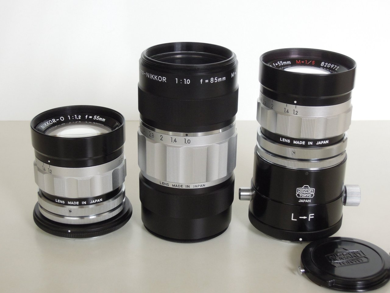 Super Special REPRO Nikkor Lens and Special CRT Nikkor Lens