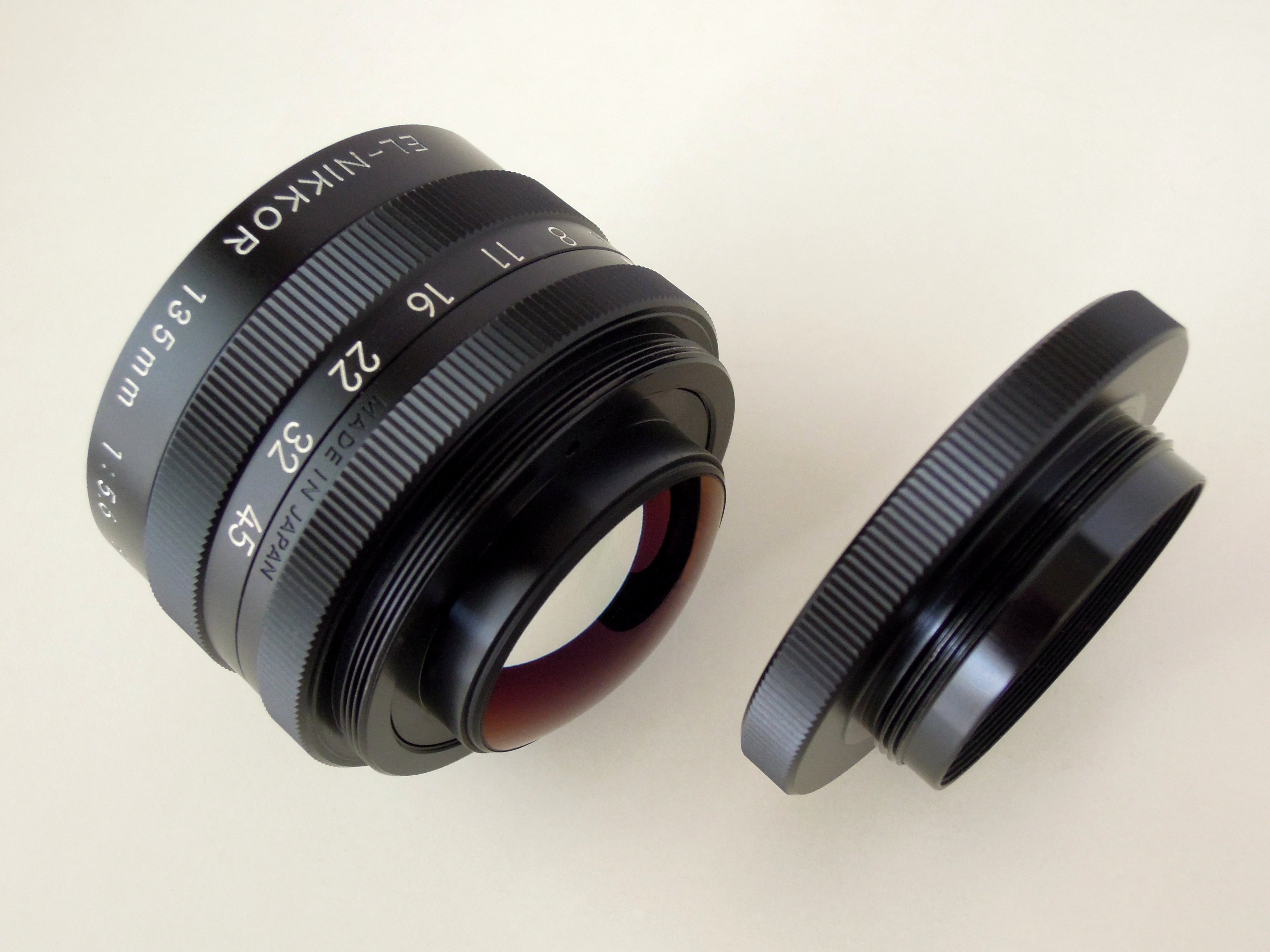 ☆実用美品☆ ニコン Nikon EL-NIKKOR 135mm F5.6 レンズケース付属