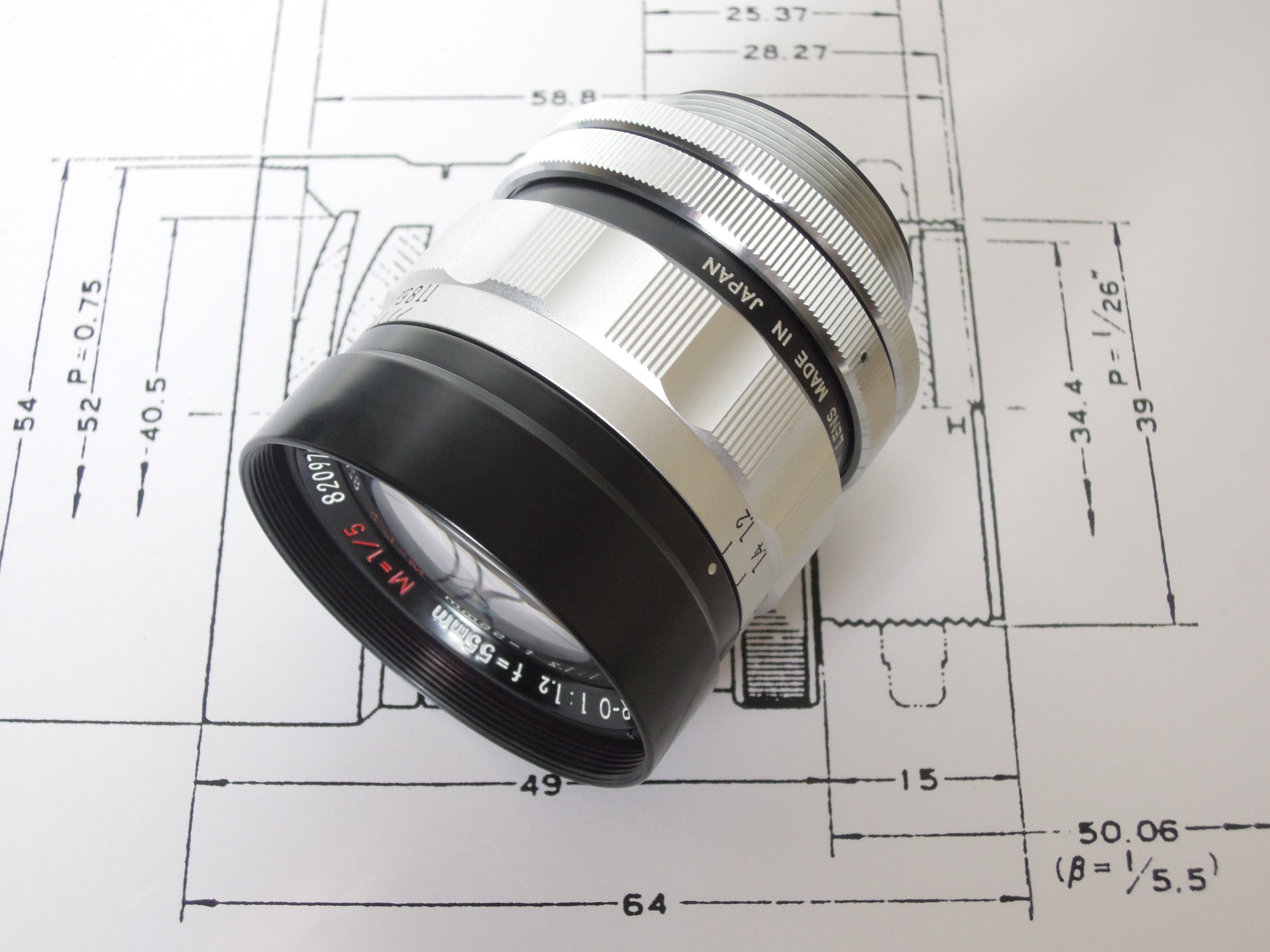 カメラ フィルムカメラ CRT Nikkor 55mm F1.2 High Speed Macro Lens