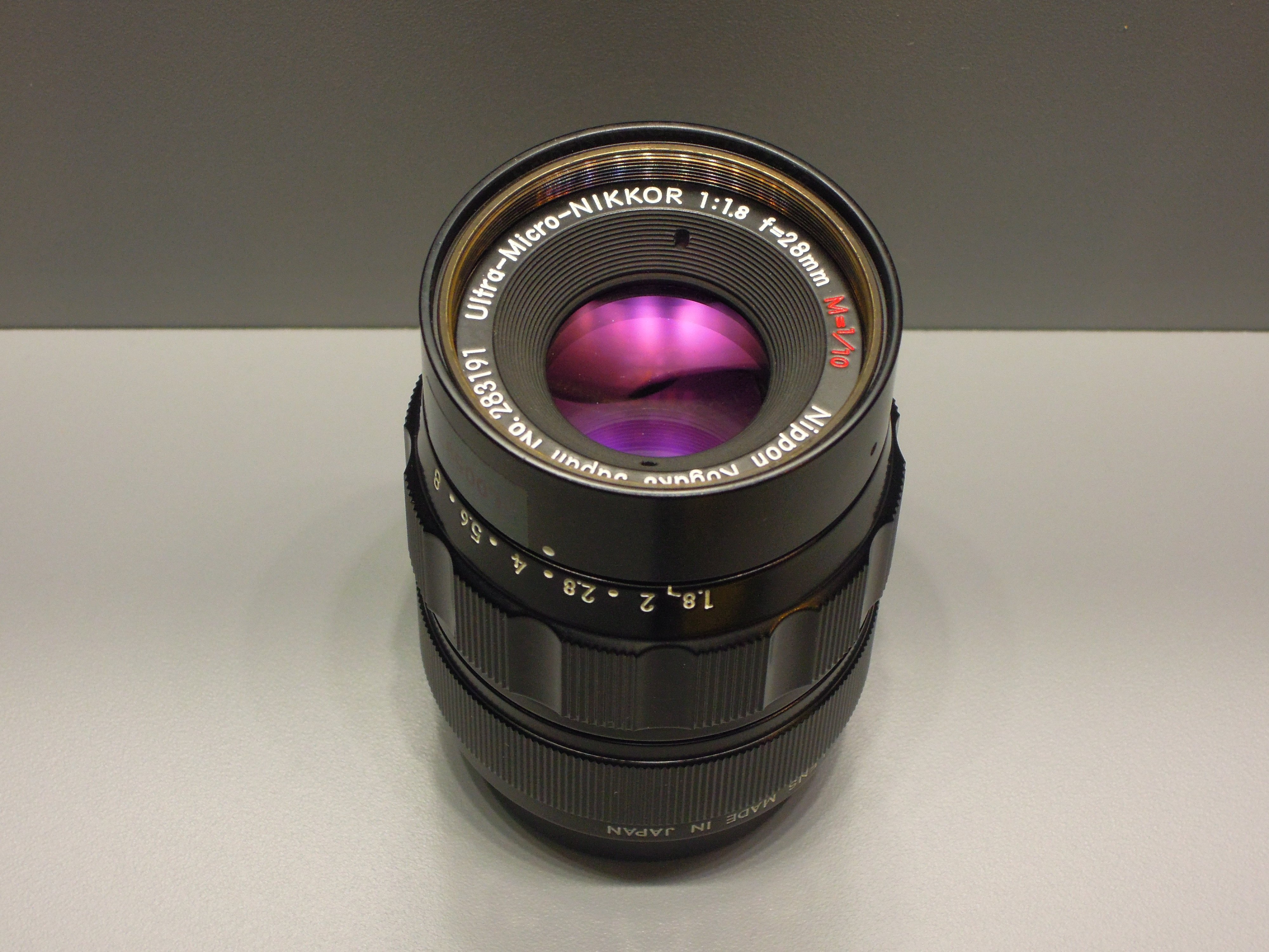 人気絶頂 超希少 Ultra-Micro-NIKKOR L39 f1.8 28mm レンズ(単焦点