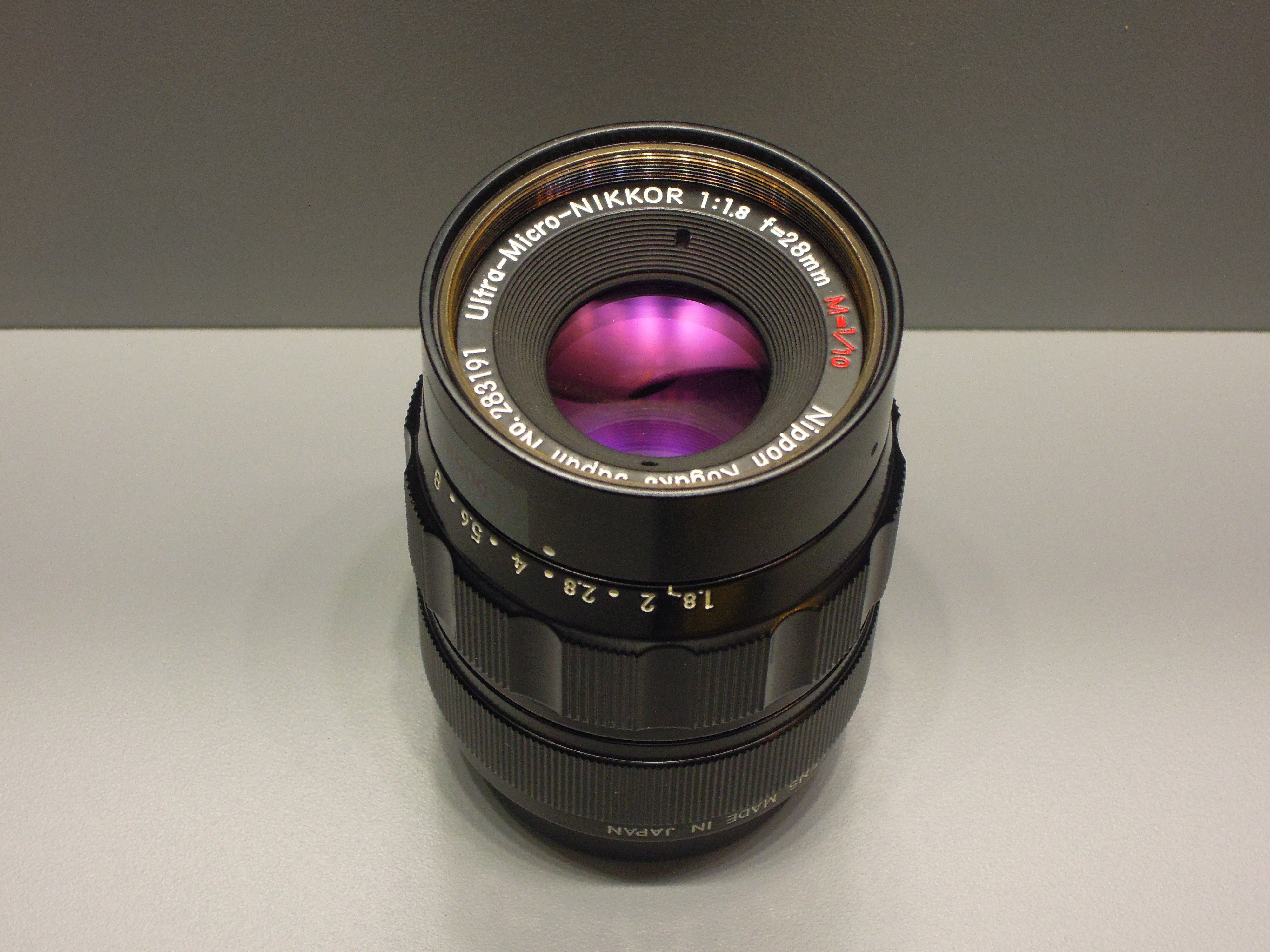 Ultra Micro Nikkor 28mm F1.8 Late Model Type 1